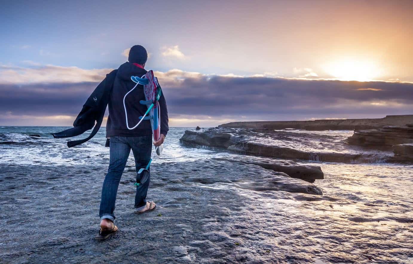 learning to surf in your 30s